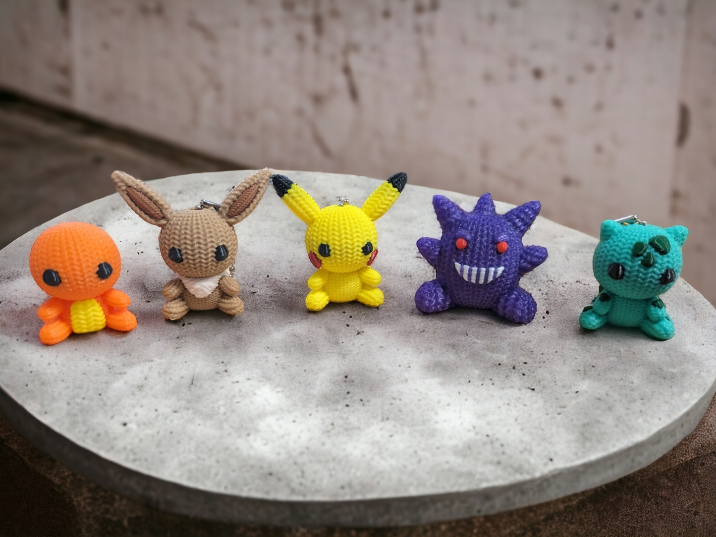 3D Printed Crochet Pocket Monster