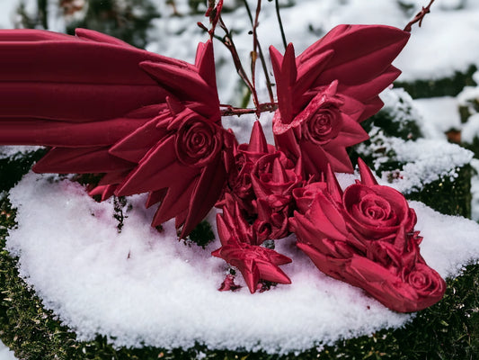 Adult Rose Winged Dragon
